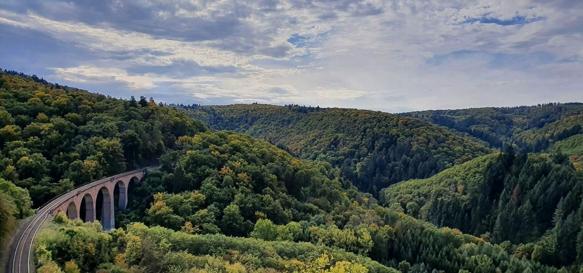 Viadukt ueber der Hubertusschlucht Boppard Niclas Froehlich